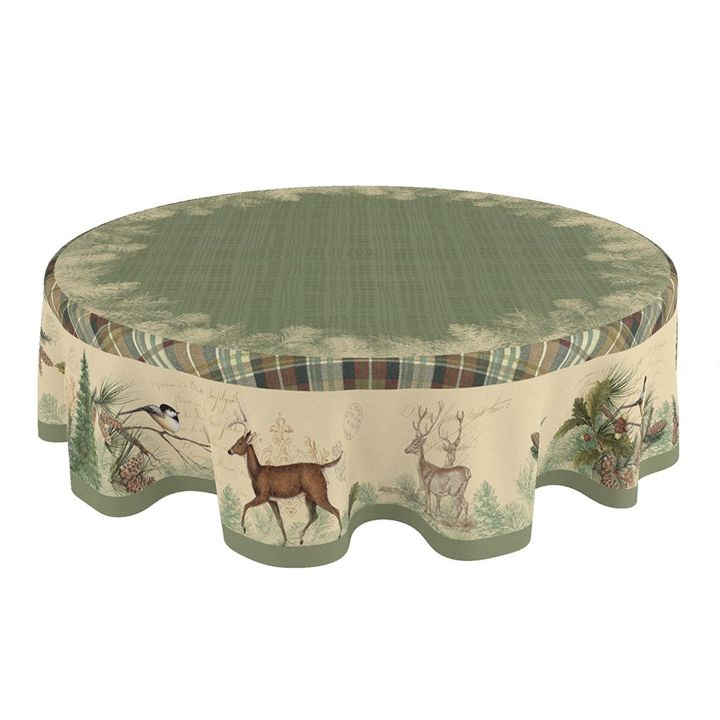 Woodland Forest Round Tablecloth  GL113