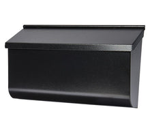 Load image into Gallery viewer, Woodlands 17&quot;  x 10&quot; Black Steel Wall Mounted Mailbox #9374
