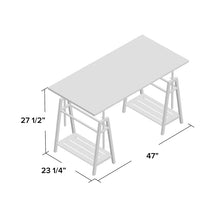 Load image into Gallery viewer, Woodley Height Adjustable Standing Desk Converter 1069AH
