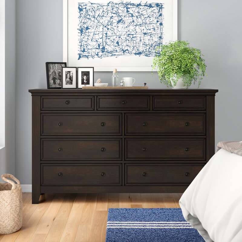 Woodside 9 Drawer 66'' W Dresser 6594RR