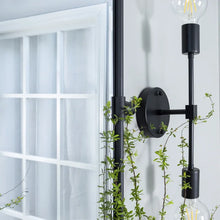 Load image into Gallery viewer, 25&quot; x 36&quot; Matte Black Woodvale Metal Framed Wall Mounted Bathroom / Vanity Mirror
