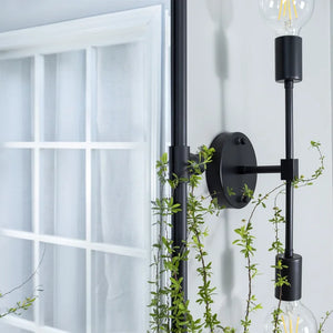 25" x 36" Matte Black Woodvale Metal Framed Wall Mounted Bathroom / Vanity Mirror