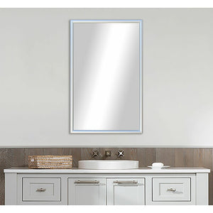 30.75" H x 18.75" W Woolsey Handcrafted Modern and Contemporary Accent Mirror 4822RR