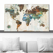 Load image into Gallery viewer, 28&quot; H x 48&quot; W x 1.5&quot; D World Of Wonders - Graphic Art
