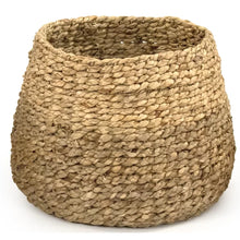 Load image into Gallery viewer, 11.25&quot; H x 14&quot; W x 14&quot; D Woven Rattan Basket
