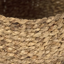 Load image into Gallery viewer, 11.25&quot; H x 14&quot; W x 14&quot; D Woven Rattan Basket
