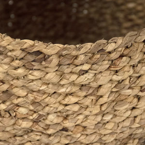 11.25" H x 14" W x 14" D Woven Rattan Basket