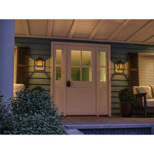 Load image into Gallery viewer, 11.88&quot; H x 7.25&quot; W x 8.5&quot; D Wyant Black 1 - Bulb Outdoor Wall Lantern 996AH

