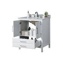 Load image into Gallery viewer, Wycombe 30" Single Bathroom Vanity Set White

