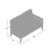 Load image into Gallery viewer, Wydmire 60&#39;&#39; Recessed Arm Loveseat 2397CDR

