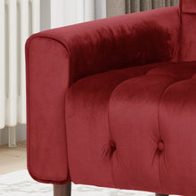 Load image into Gallery viewer, Wyton 33&#39;&#39; Wide Tufted Velvet Armchair *AS-IS*
