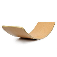 Load image into Gallery viewer, Wyzworks Maple Honey Coated Wooden Balance Board 806CDR
