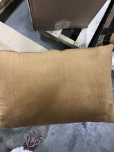 Load image into Gallery viewer, Enhance 24 Lumbar Performance Velvet Throw Pillow
