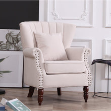 Load image into Gallery viewer, Xan 29&quot; Wide Velvet Wingback Chair 4222RR
