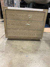 Load image into Gallery viewer, Zephyr Stone Top Nightstand 7330RR-OB
