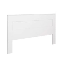 Load image into Gallery viewer, Queen White Xochitl Panel Headboard
