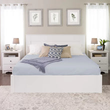 Load image into Gallery viewer, Queen White Xochitl Panel Headboard
