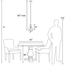 Load image into Gallery viewer, Yarger 1 - Light Single Dome Pendant
