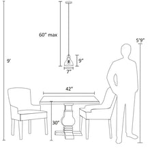 Load image into Gallery viewer, Oil Rubbed Bronze Yarger 1 - Light Single Dome Pendant OG165
