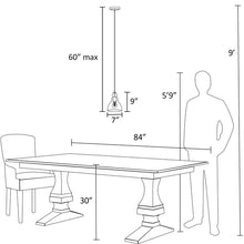 Load image into Gallery viewer, Yarger 1 - Light Single Dome Pendant

