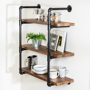 Yerkes 3 Piece Wall Shelf #CR1024