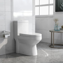 Load image into Gallery viewer, Yodar Dual-Flush Elongated One-Piece Toilet (Seat Included)
