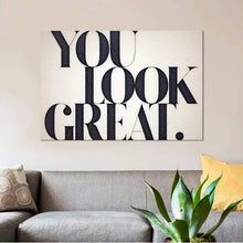 Load image into Gallery viewer, 12&quot; H x 18&quot; W x 0.75&quot; D You Look Great by 33 Broken Bones - Wrapped Canvas Gallery-Wrapped Canvas Giclée
