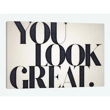 Load image into Gallery viewer, 12&quot; H x 18&quot; W x 0.75&quot; D You Look Great by 33 Broken Bones - Wrapped Canvas Gallery-Wrapped Canvas Giclée
