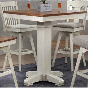 Yvonne Counter Height 36'' Pedestal Dining Table