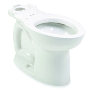 AMERICAN STANDARD 1.28/1.60 gpf, Gravity Fed, Floor Mount, Elongated, Toilet Bowl, White 1322AH