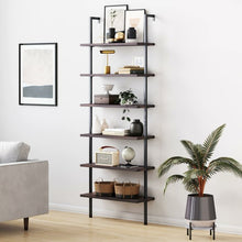 Load image into Gallery viewer, Zachary 85&quot; H x 30&quot; W Metal Ladder Bookcase (223MM)
