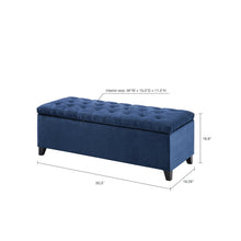 Load image into Gallery viewer, Zakhar 50.3&#39;&#39; Wide Tufted Rectangle Storage Ottoman with Storage
