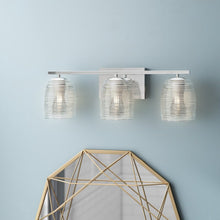 Load image into Gallery viewer, Zambrano Dimmable Polished Chrome Vanity Light MRM4198
