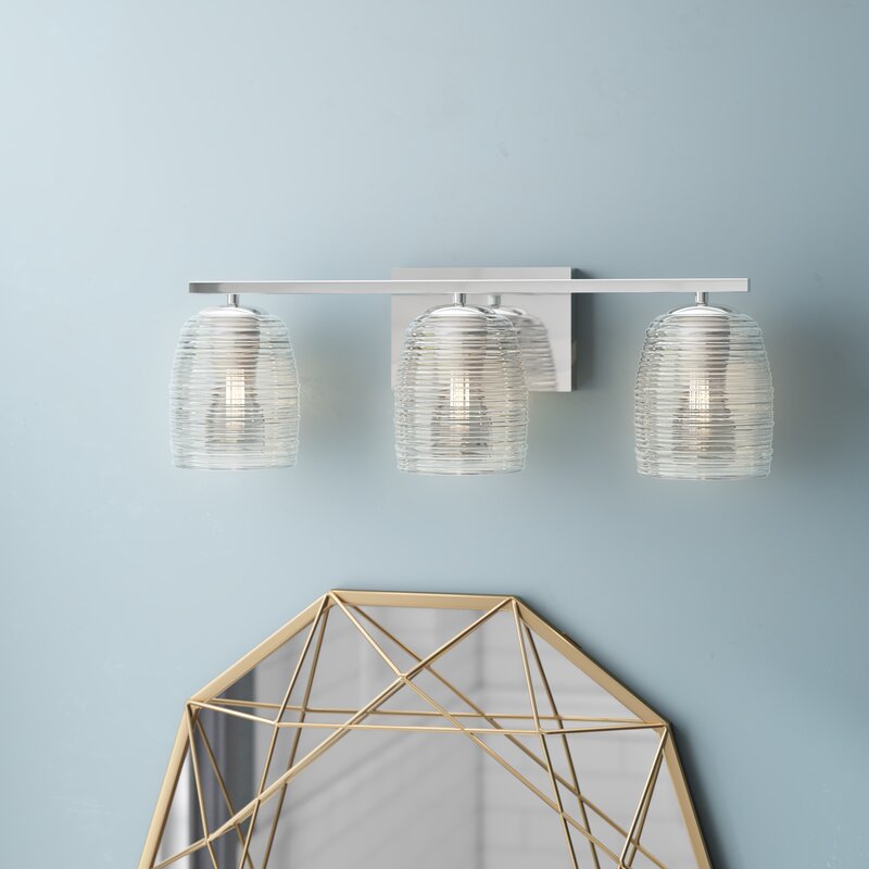 Zambrano Dimmable Polished Chrome Vanity Light MRM4198