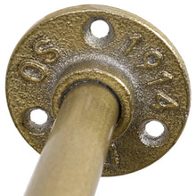 Load image into Gallery viewer, Zarmig Gold Metal Wall Mounted Clothes Rack
