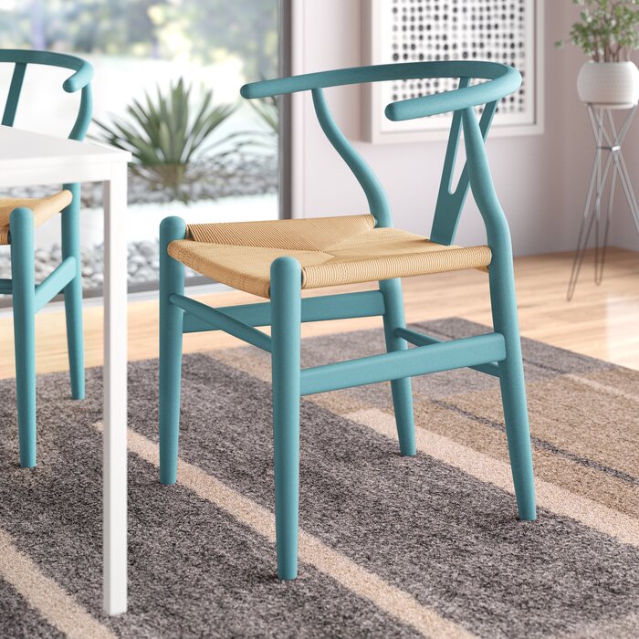 Zeller solid wood dining chair deals