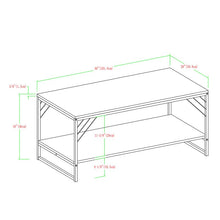 Load image into Gallery viewer, Zimmerman Sled Coffee Table with Storage 4293RR
