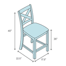 Load image into Gallery viewer, Zyaire Counter Stool 5980RR
