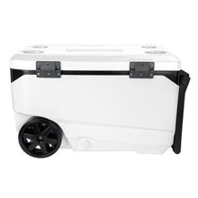 Load image into Gallery viewer, Igloo Flip and Tow 90 Quart Cooler - White &amp; Black #9614
