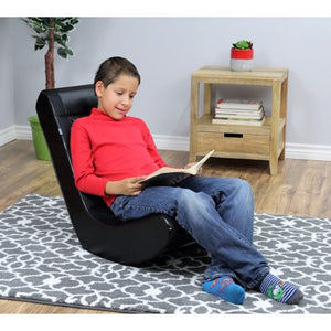 Classic Video Rocker Gaming Chair, Color: Black, #6284