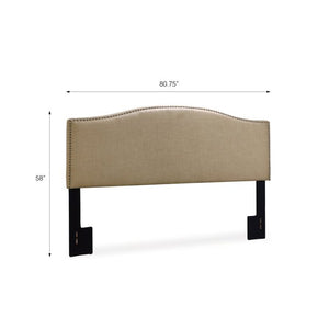 Grayson Linen Upholstered KING Headboard #CR1015