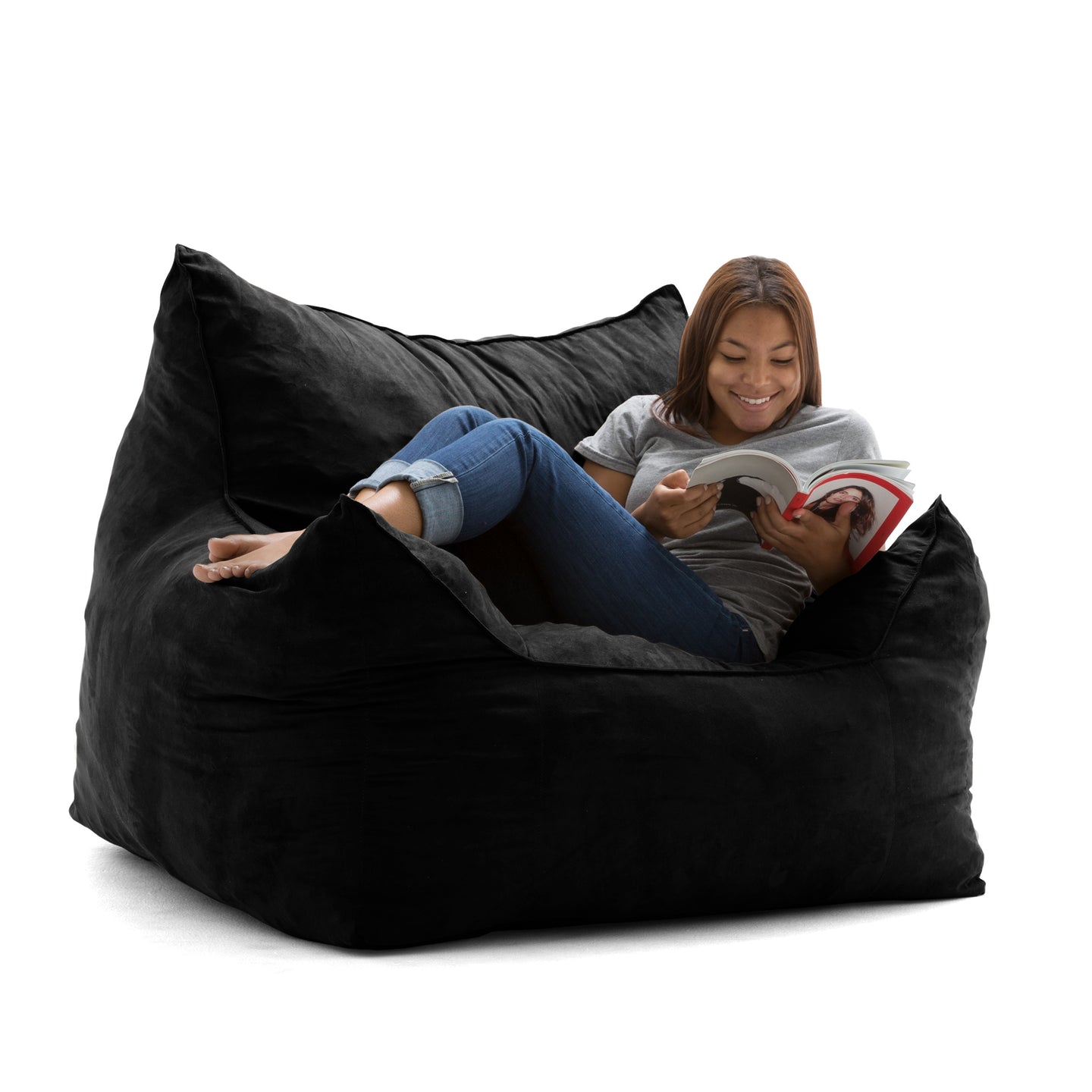 Imperial Big Joe Lounger in Black (LW258)