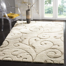 Load image into Gallery viewer, Safavieh Clearance Florida Shag Cream Beige Rug 2&#39;3&quot; x 4&#39;
