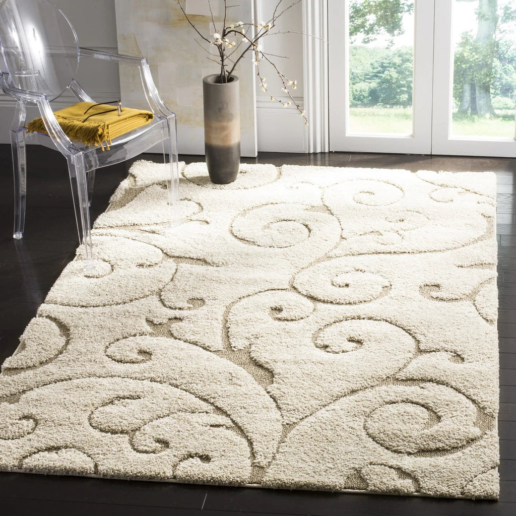 Safavieh Clearance Florida Shag Cream Beige Rug 2'3