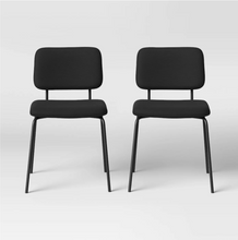Load image into Gallery viewer, 2pk Square Back Upholstered Dining Chairs - Room Essentials™ (Set of 2) 508AH
