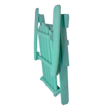 Load image into Gallery viewer, 36&quot; Green Classic Folding Wooden Adirondack Chair #1470HW
