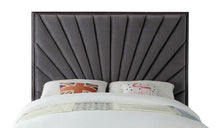 Load image into Gallery viewer, Manila Upholstered Low Profile Headboard ONLY King Gray 3326RR
