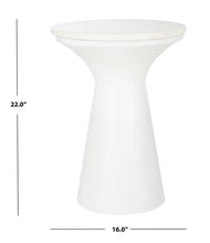Load image into Gallery viewer, Mila White End Table (SB1016)
