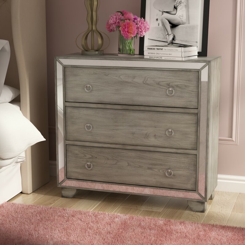 Huette 3 Drawer Accent Chest