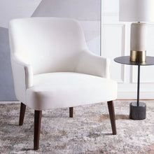 Load image into Gallery viewer, Briony accent chair color white
